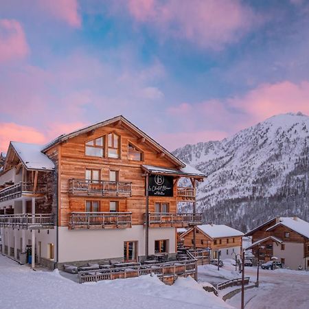 Le Chalet Blanc Hotel & Spa Montgenevre Bagian luar foto