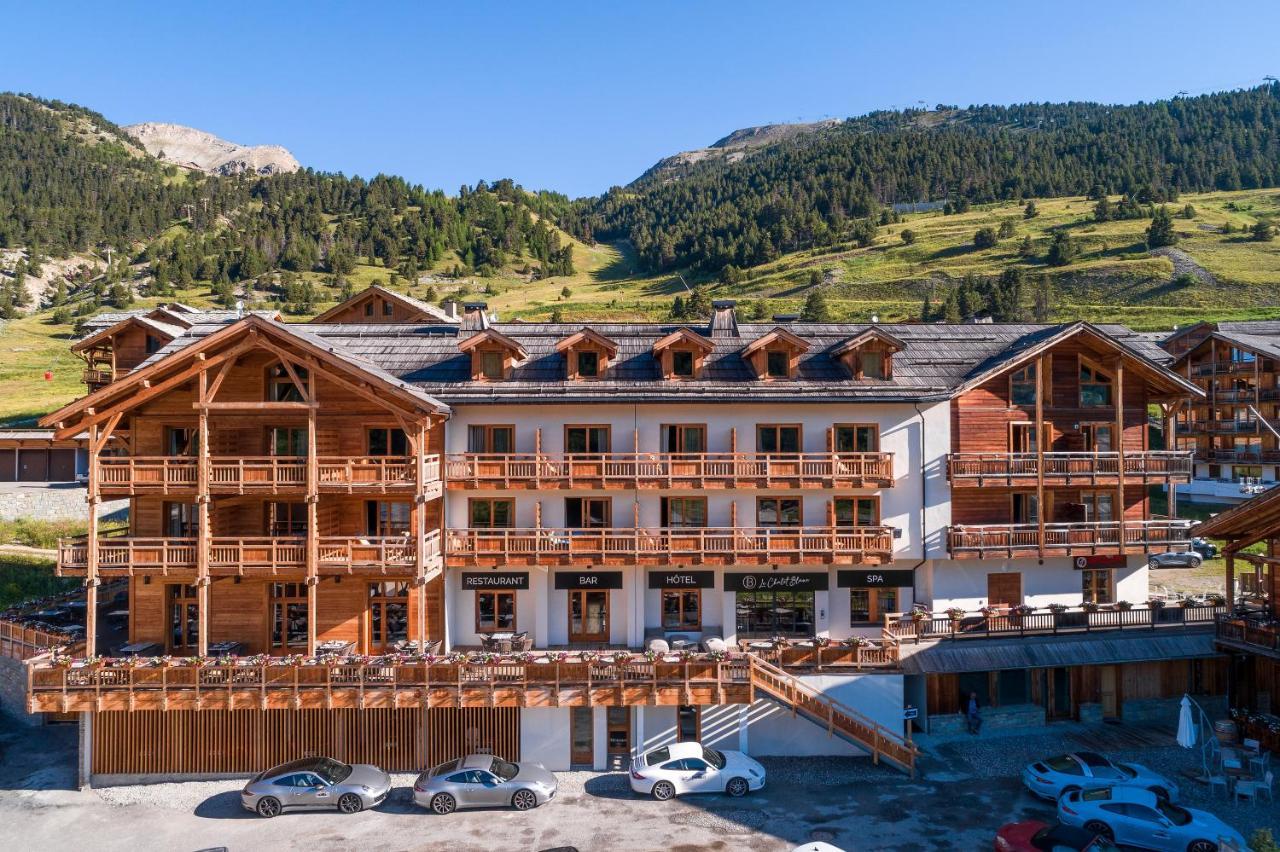 Le Chalet Blanc Hotel & Spa Montgenevre Bagian luar foto