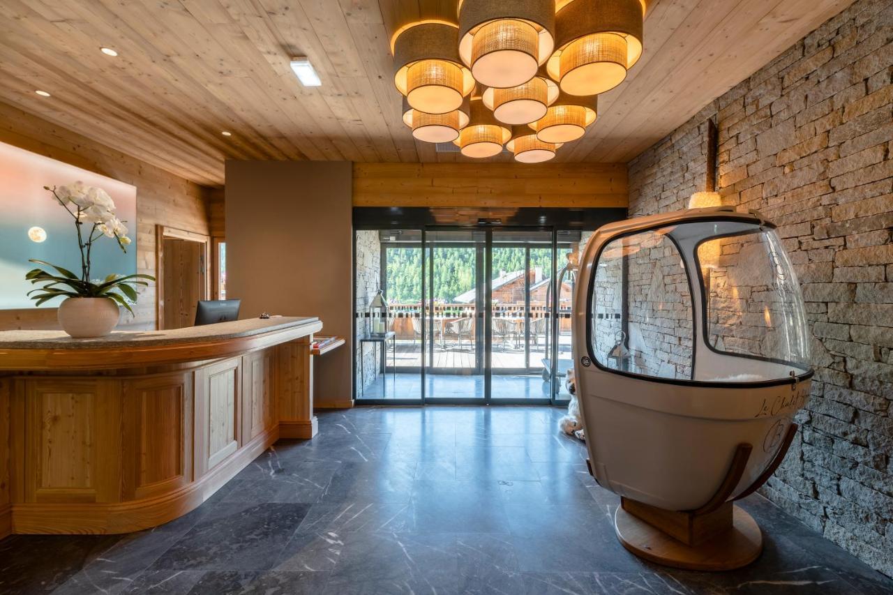 Le Chalet Blanc Hotel & Spa Montgenevre Bagian luar foto