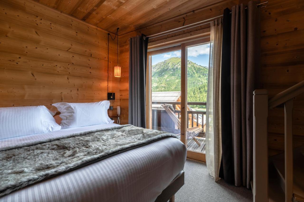 Le Chalet Blanc Hotel & Spa Montgenevre Bagian luar foto