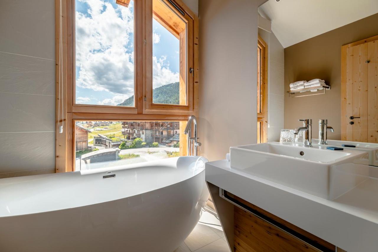 Le Chalet Blanc Hotel & Spa Montgenevre Bagian luar foto