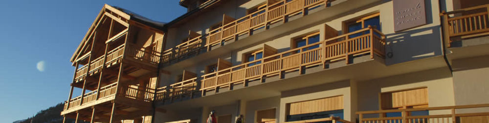 Le Chalet Blanc Hotel & Spa Montgenevre Bagian luar foto